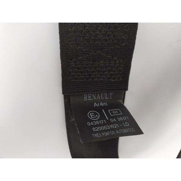 Cinto Segurança Dianteiro Direito Renault Sandero 2010 2011