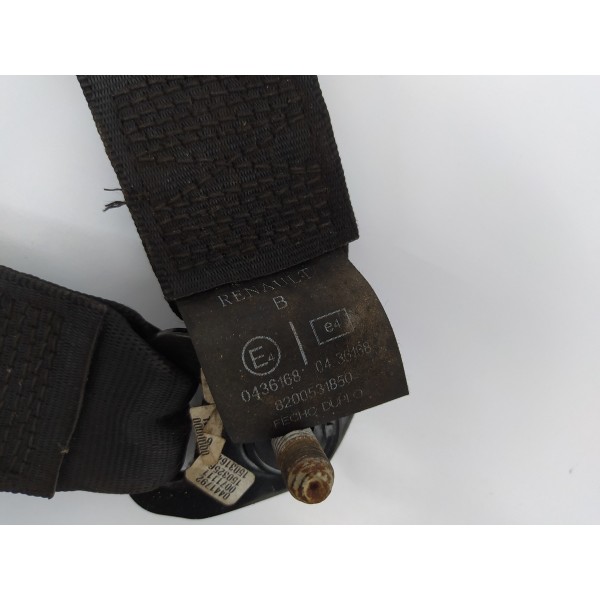 Engate Cinto Duplo Traseiro Direito Renault Sandero 2011