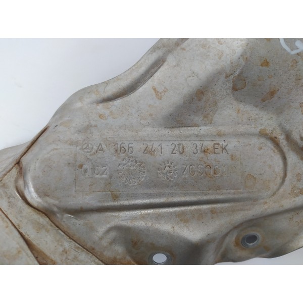 Defletor Protetor Calor Mercedes Gle 43 Amg 2019 A1662412034