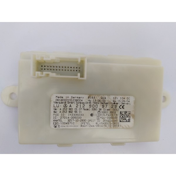 Módulo Keyless Mercedes Benz Gle 43 Amg 2019 A2129009729