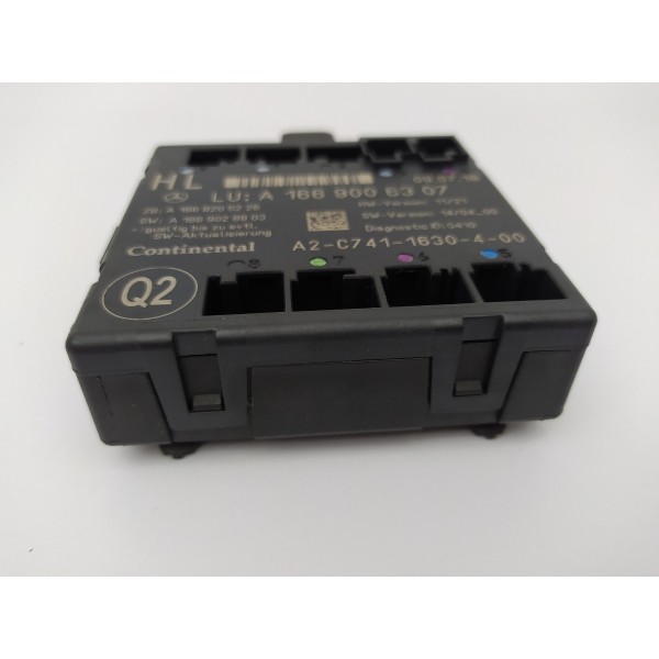 Módulo Porta Traseira Esquerda Mercedes Benz Gle 43 2019