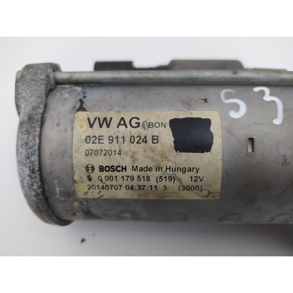 Motor Arranque Partida Audi S3 2.0 2017