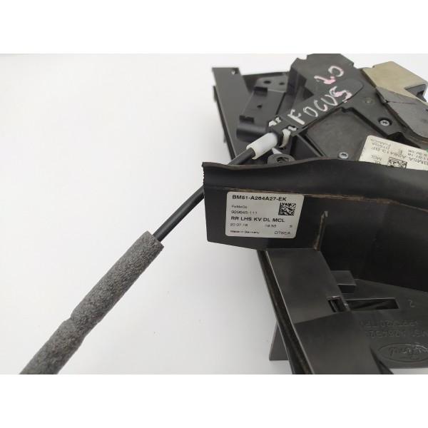 Fechadura Porta Traseira Esquerda Ford Focus 2016