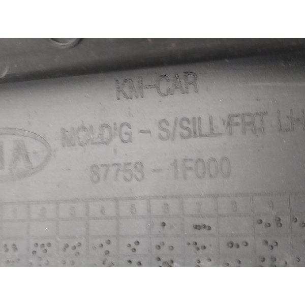 Spoiler Lateral Direito Kia Sportage 2009 2010 877531f000