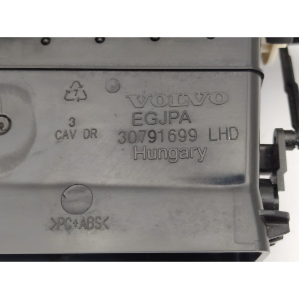 Difusor Ar Central Botão Alerta Volvo S60 2016 2017