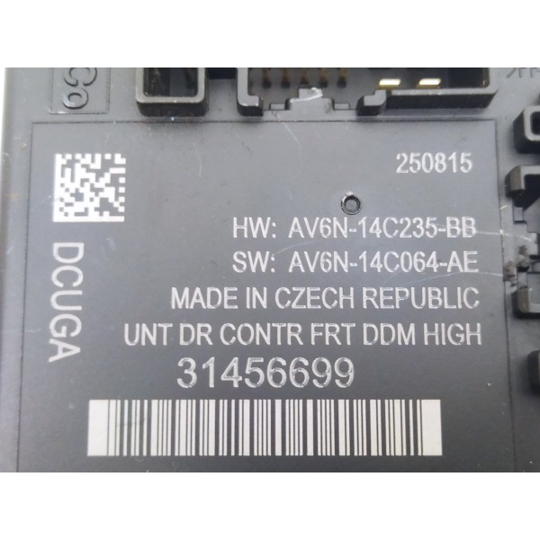 Módulo Porta Dianteira Esquerda Volvo S60 2016 2017 31456699