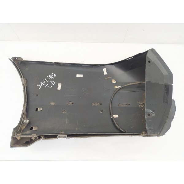 Polaina Direita Parachoque Traseiro Volkswagen Saveiro G5 G6