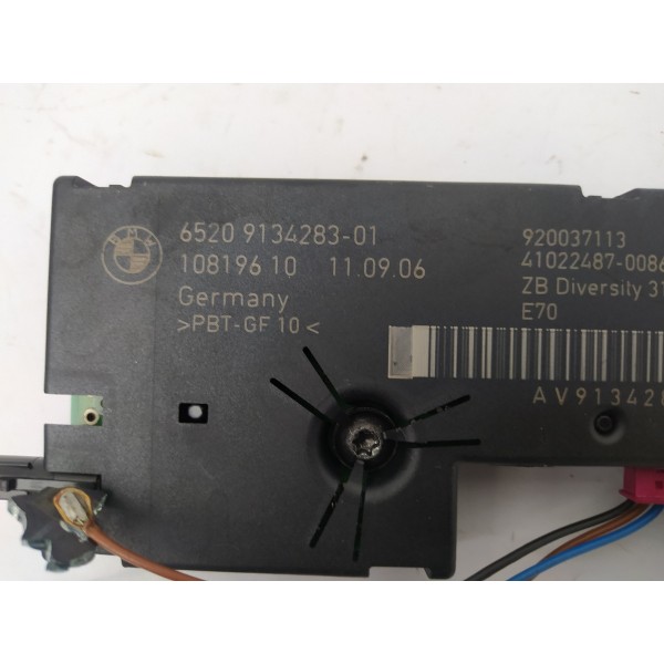 Módulo Amplificador Antena Bmw X5 2008 2009 6520913428301