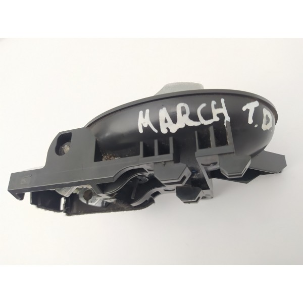 Maçaneta Interna Traseira Direita Nissan March 2013 2014