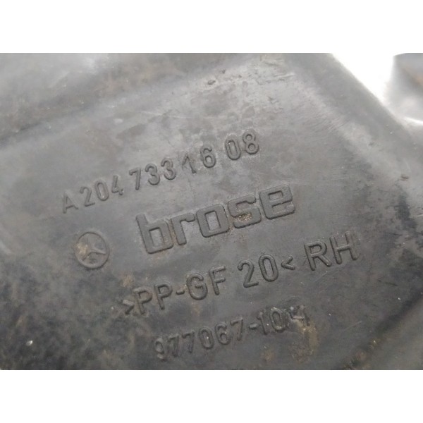 Capa Protetor Fechadura Porta Traseira Direita C180 2016