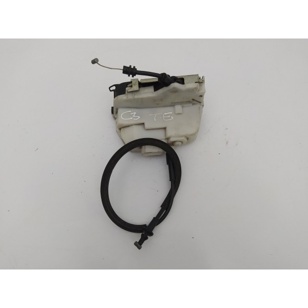 Fechadura Porta Traseira Esquerda Citroën C3 2008 2009 2010