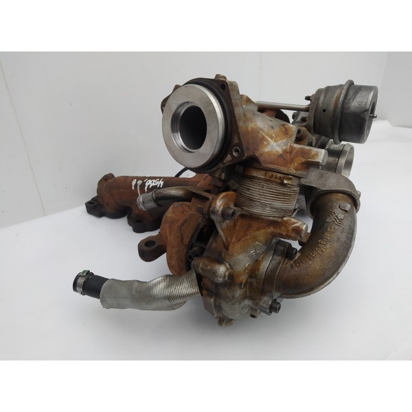 Par Turbina Coletor Volkswagen Amarok Biturbo 2013