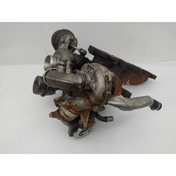Par Turbina Coletor Volkswagen Amarok Biturbo 2013