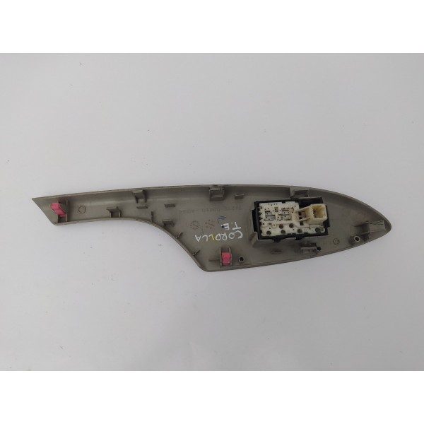 Botão Comando Vidro Traseiro Esquerdo Corolla 2011 2012